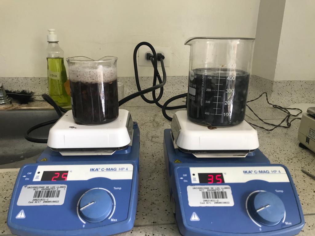 Extracción de colorantes de la pulpa de totumo (Crescentia cujete L.) mediante el método de digestión